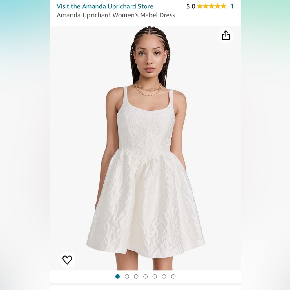 Amanda Uprichard White Dress